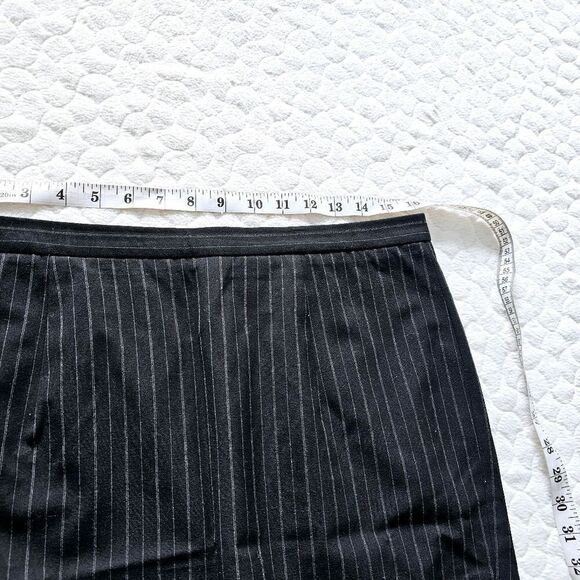 Michael Kors office skirt pinstripe black medium - Picture 4 of 6